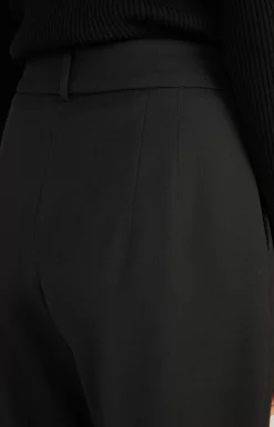 Twill Trousers in Black