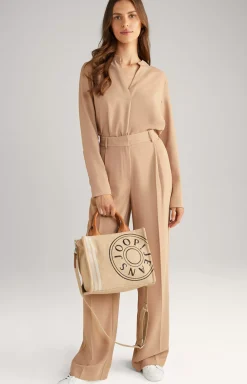 Twill Trousers in Camel