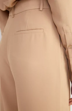 Twill Trousers in Camel