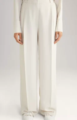 Twill Trousers in Cream