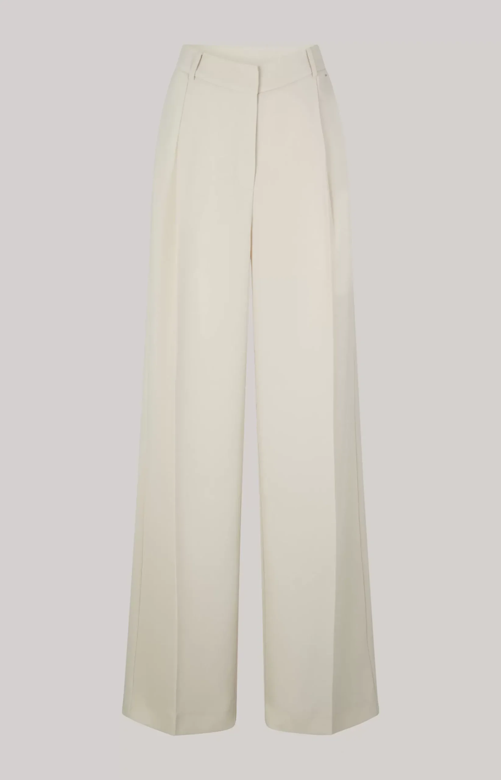 Twill Trousers in Cream
