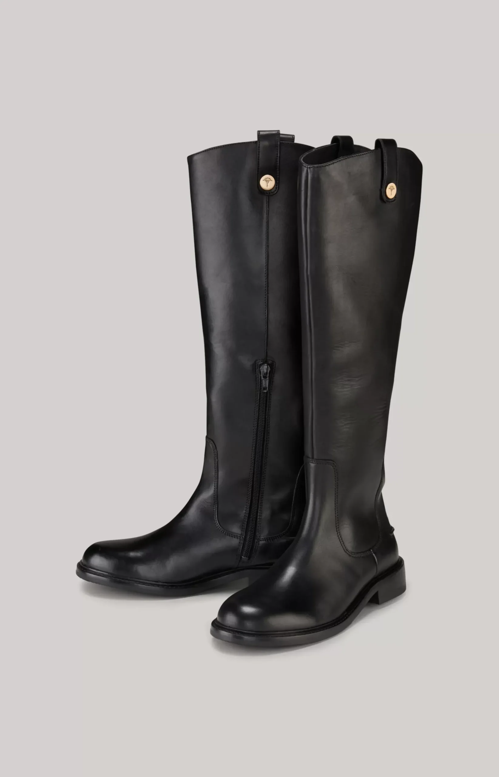 Unico Tori Riding Boots in Black
