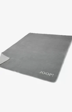 Uni-Doubleface blanket, silver-grey