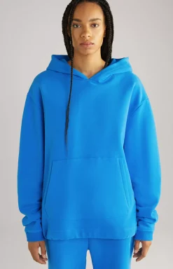 Unisex Cotton Hoodie in Blue