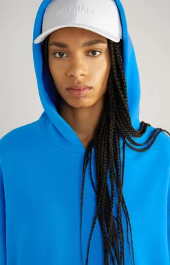 Unisex Cotton Hoodie in Blue