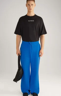 Unisex Cotton Jogging Pants in Blue