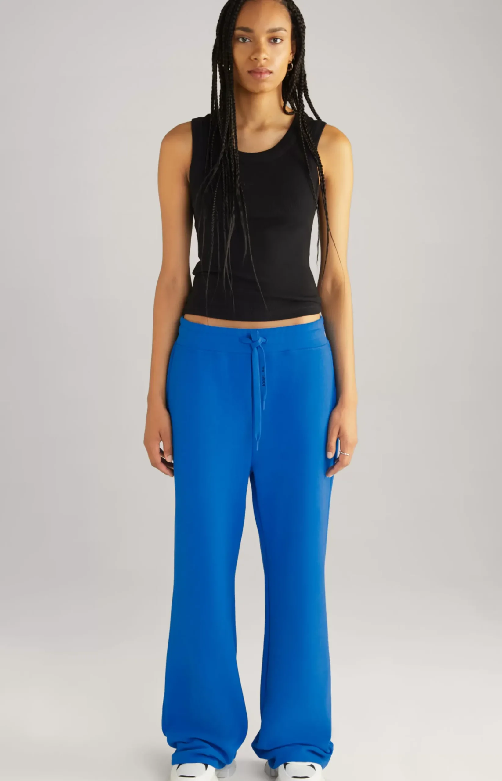 Unisex Cotton Jogging Pants in Blue