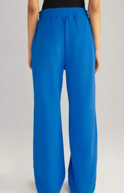 Unisex Cotton Jogging Pants in Blue