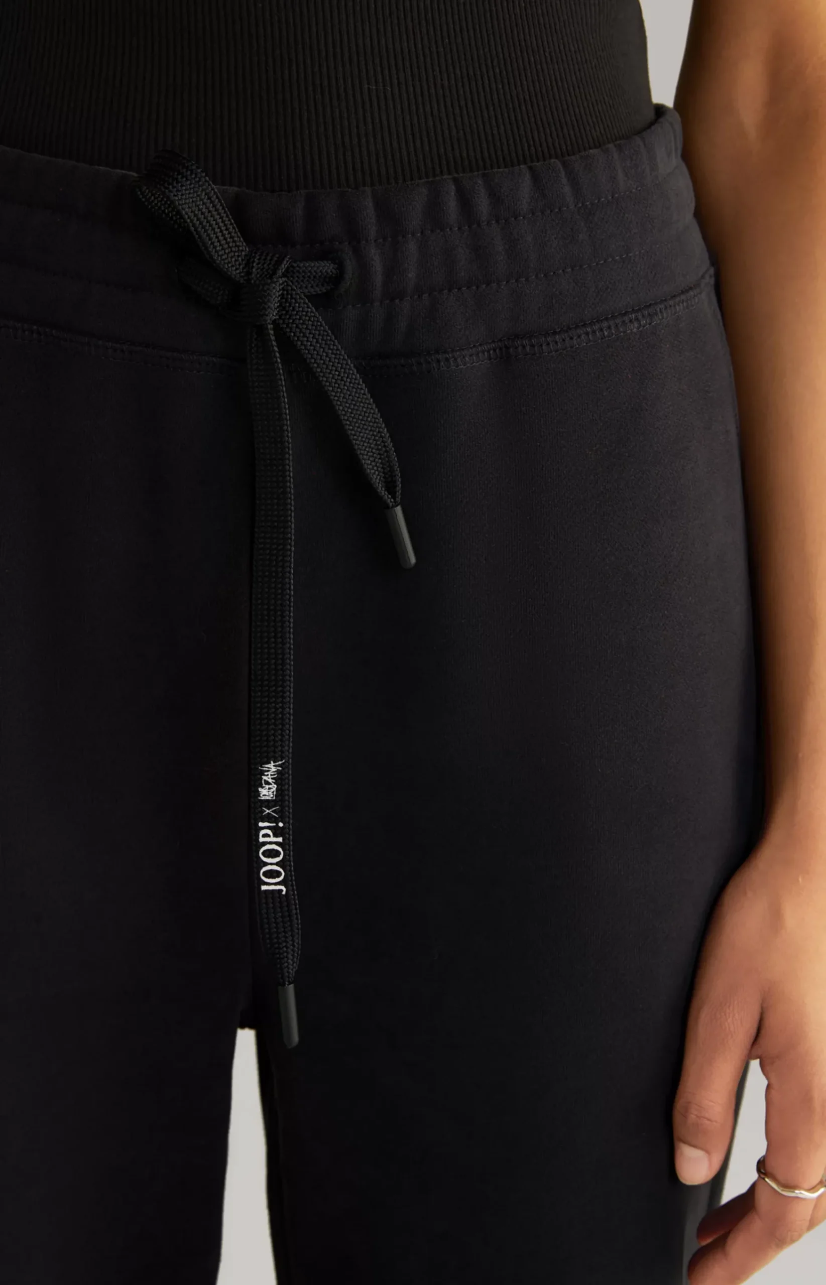 Unisex Cotton Jogging Pants in Black