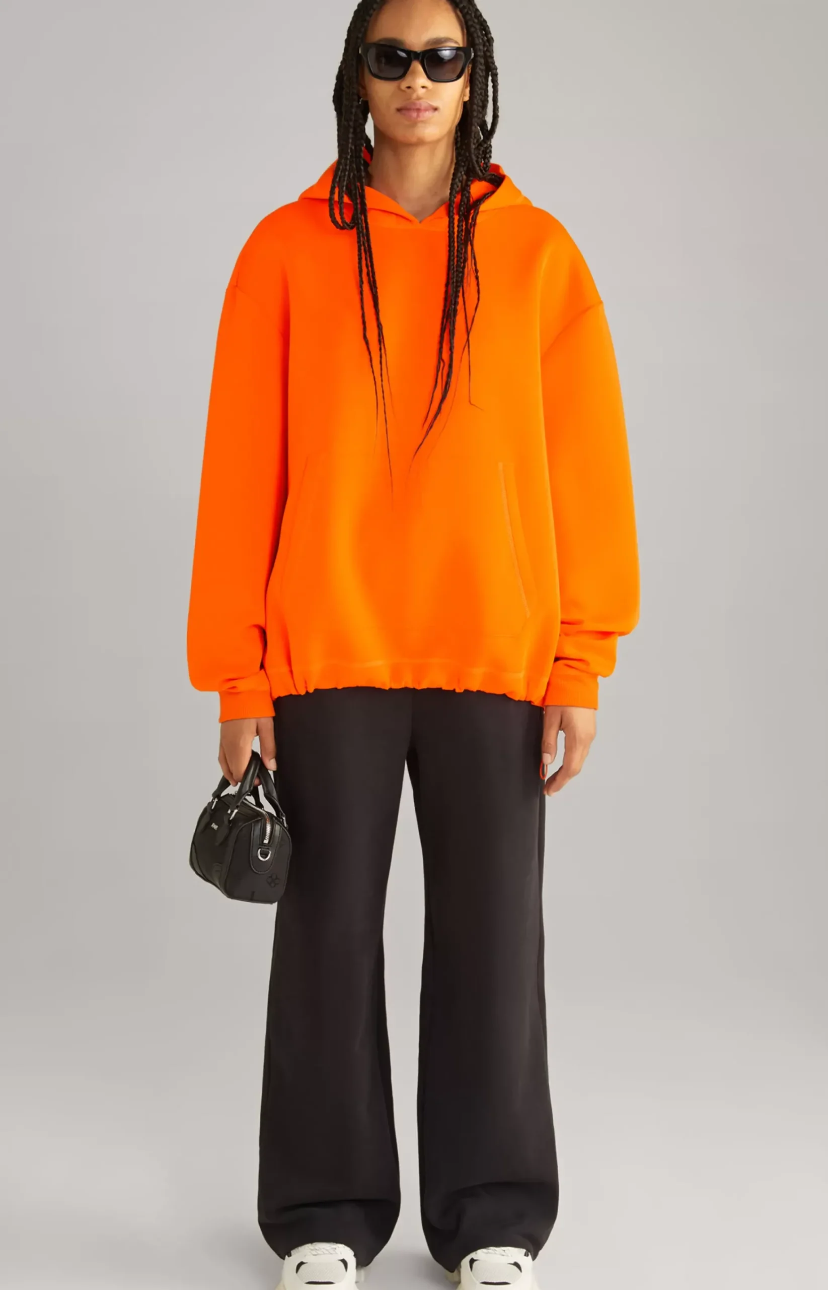 Unisex Hoodie in Neon Orange