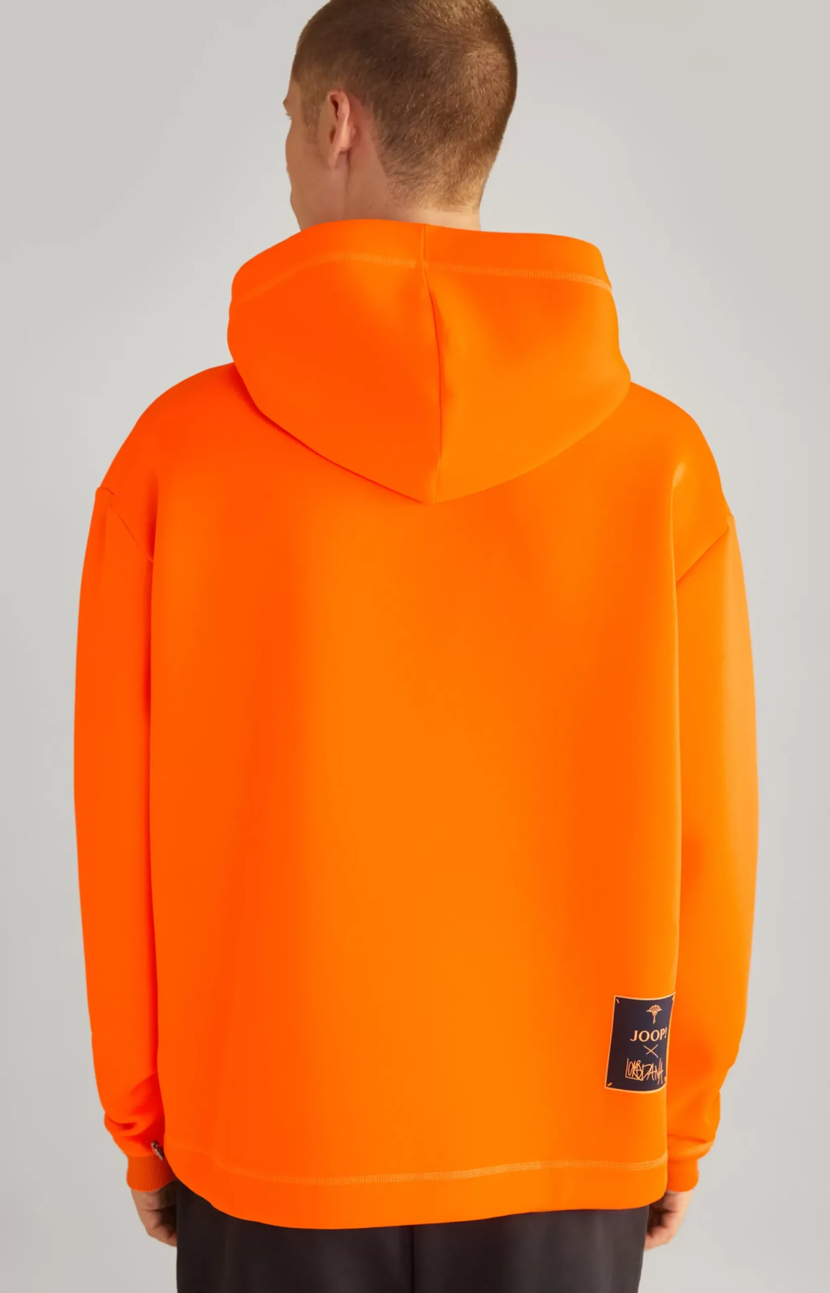 Unisex Hoodie in Neon Orange