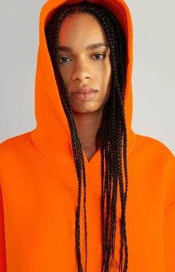 Unisex Hoodie in Neon Orange