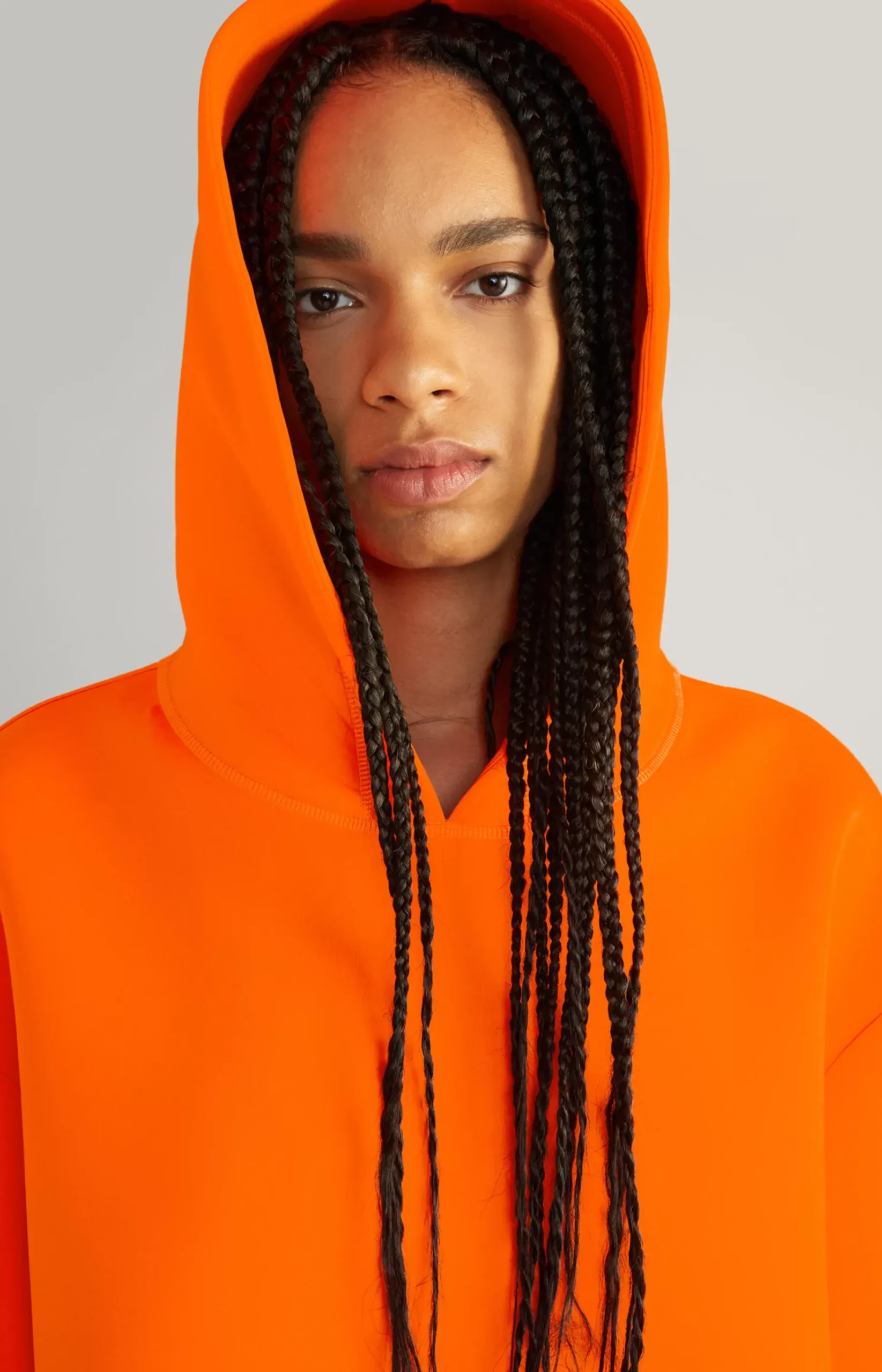 Unisex Hoodie in Neon Orange