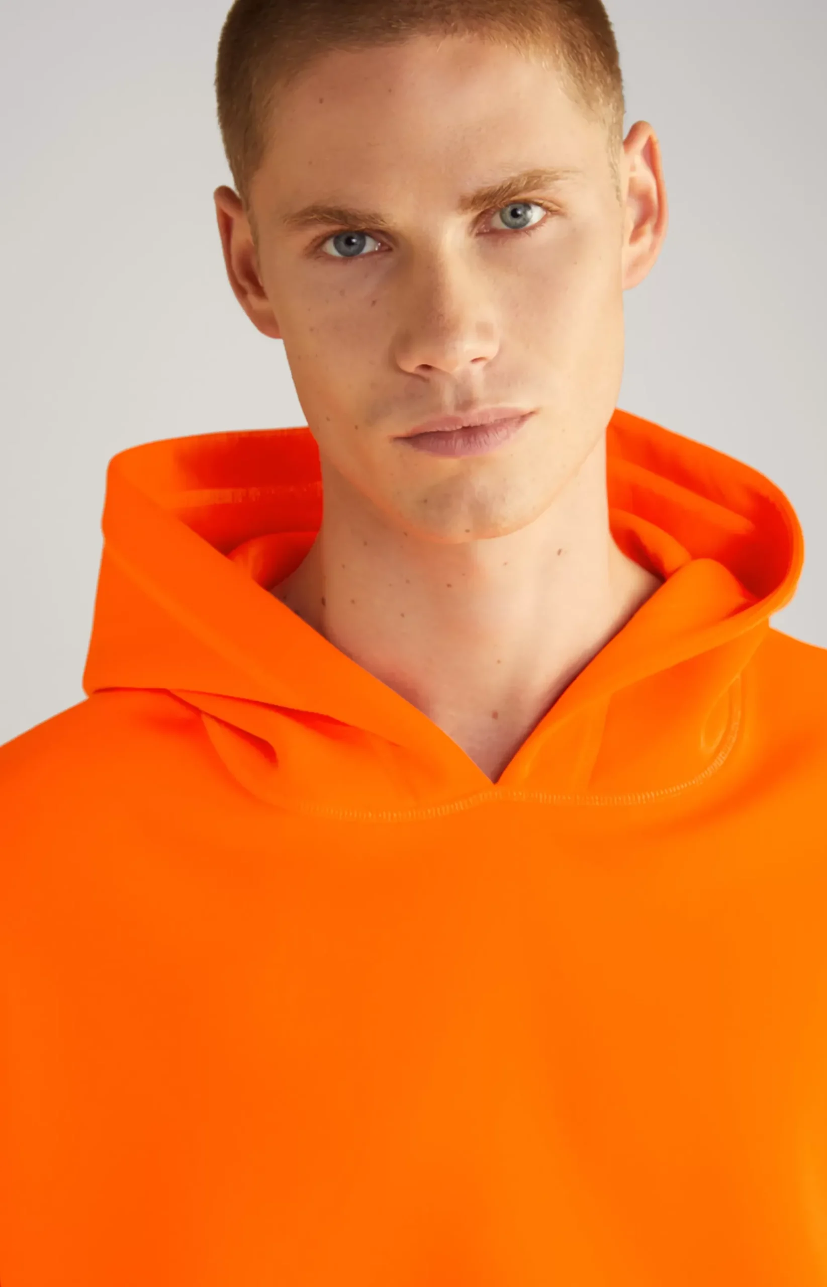 Unisex Hoodie in Neon Orange