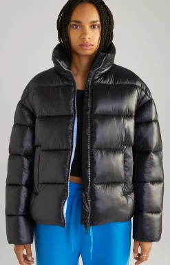 Unisex Quilted Jacket in Black