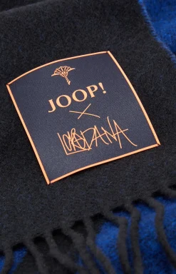 Unisex Scarf in Black/Blue