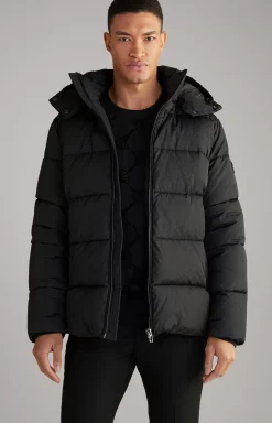 Vastos Quilted Jacket in Black