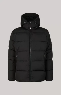 Vastos Quilted Jacket in Black