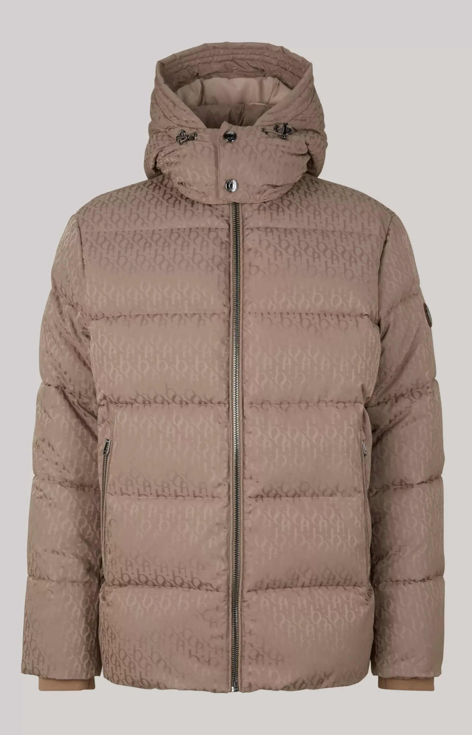 Vastos Quilted Jacket in Light Brown