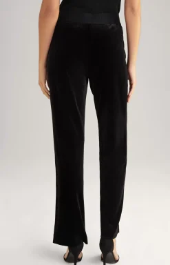 Velvet Trousers in Black