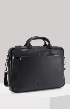 Vetra Pandion crossbody business bag in Black