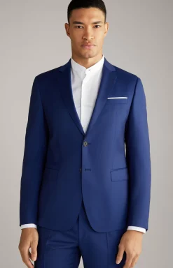 Virgin Wool Herby Modular Jacket in Blue