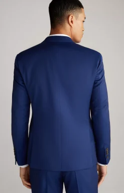 Virgin Wool Herby Modular Jacket in Blue