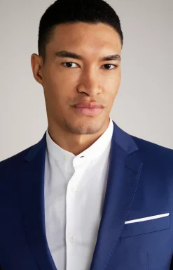 Virgin Wool Herby Modular Jacket in Blue