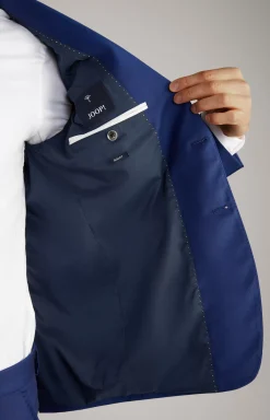 Virgin Wool Herby Modular Jacket in Blue