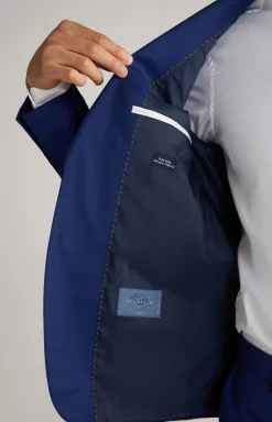 Virgin Wool Herby Modular Jacket in Blue