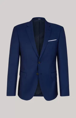 Virgin Wool Herby Modular Jacket in Blue