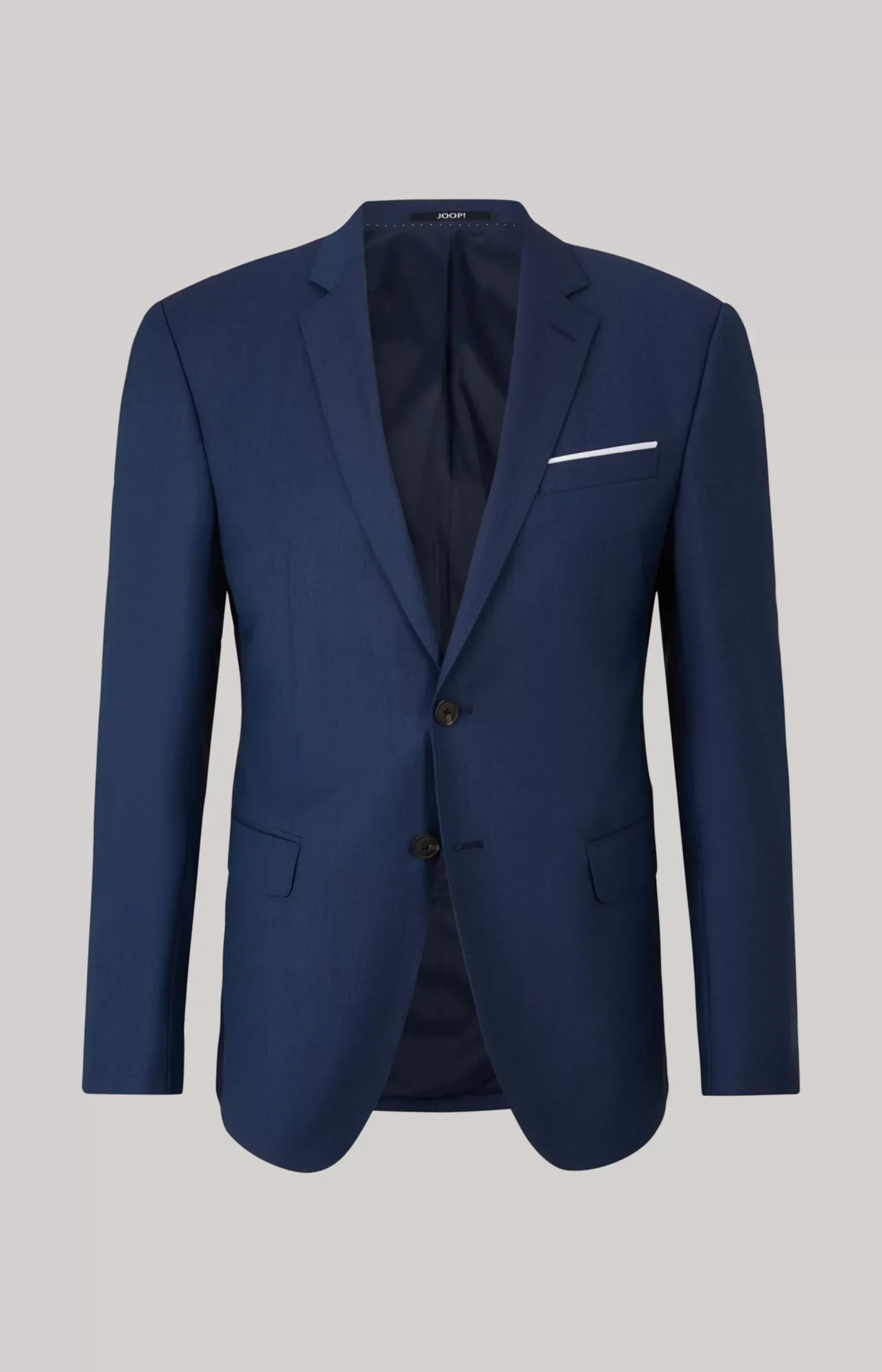 Virgin Wool Herby Modular Jacket in Blue melted