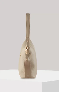 Vivace Janna Hobo Bag in Greige