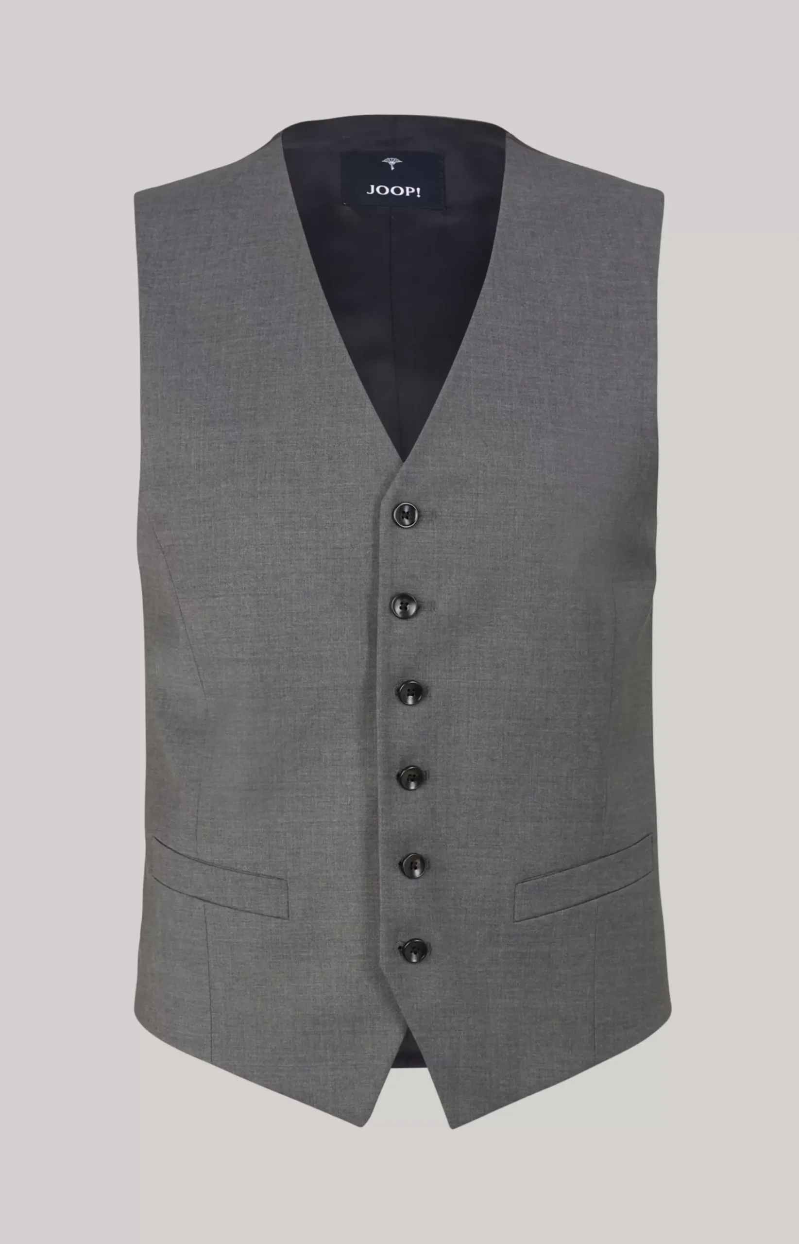 Wackno Modular Suit Waistcoat in Grey