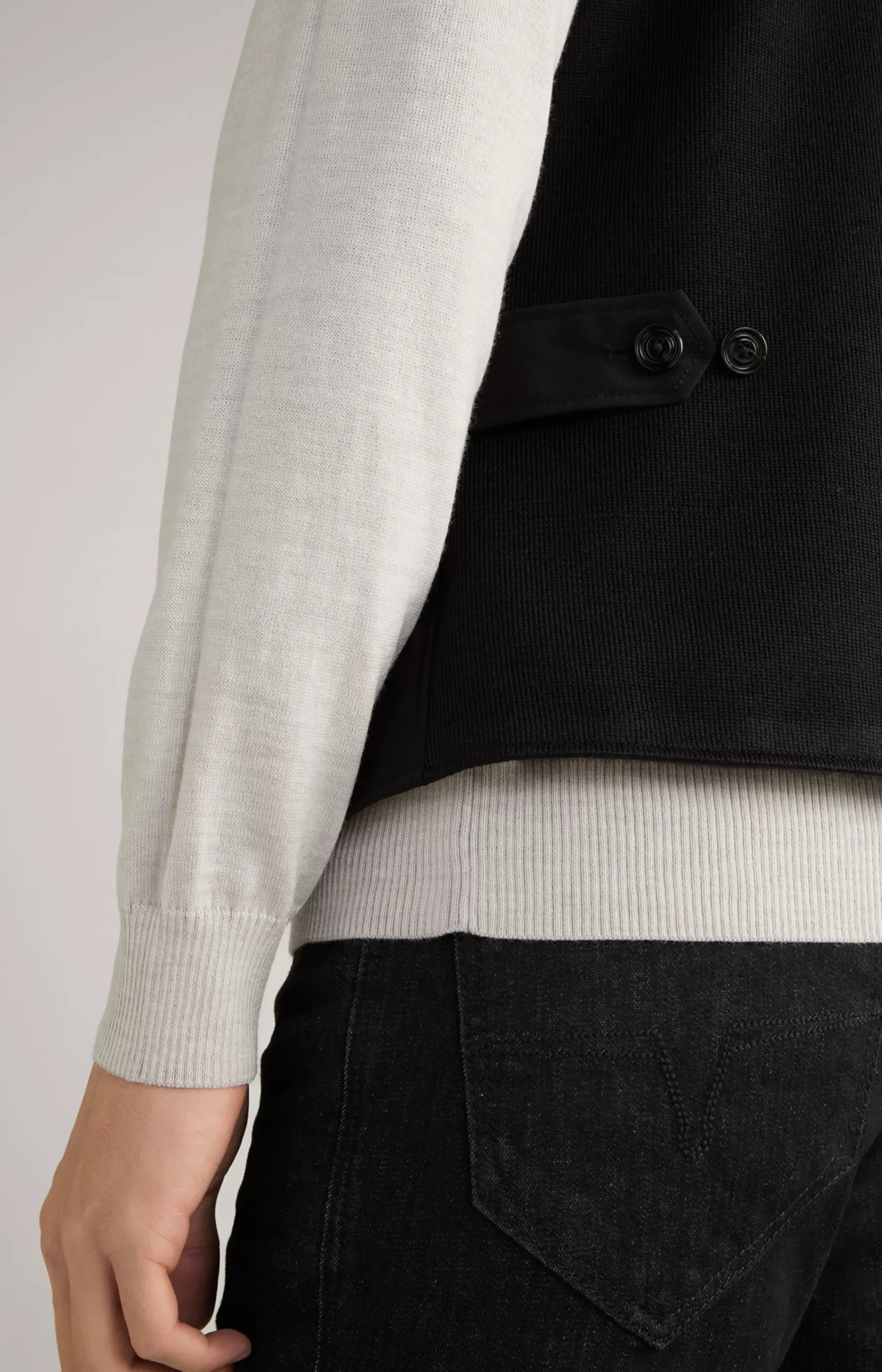 Wermut Waistcoat in Black