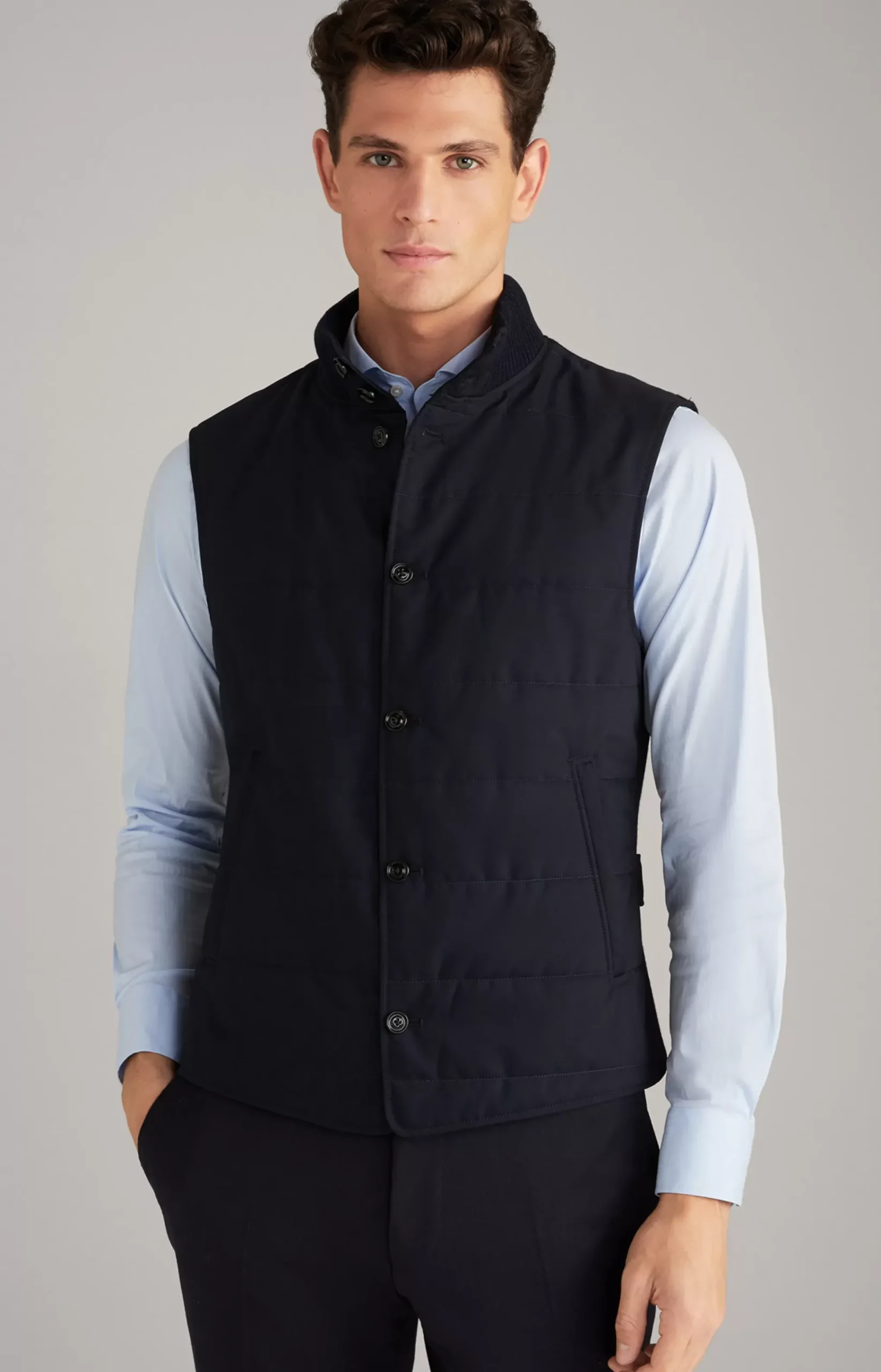 Wermut Waistcoat in Dark Blue