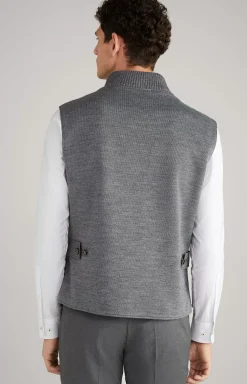 Wermut Waistcoat in Dark Grey