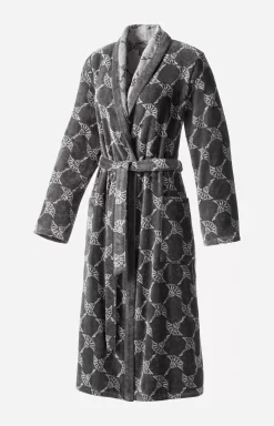 Women's Bathrobe in Anthracite