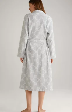 Women’s bathrobe in silver grey