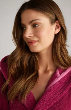 Women’s bathrobe in violet